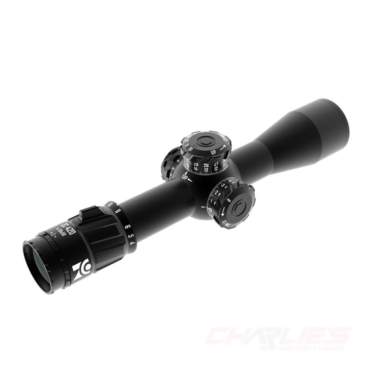 Zero Compromise ZCO 4-20x Precision Riflescope with MPCT1 reticle