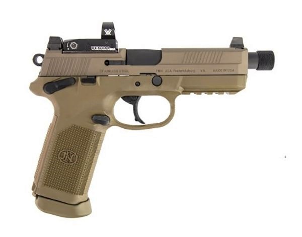 FN FNX-45 Tactical .45 ACP NS Pistol w/ 2x15 Vortex Viper Red Dot