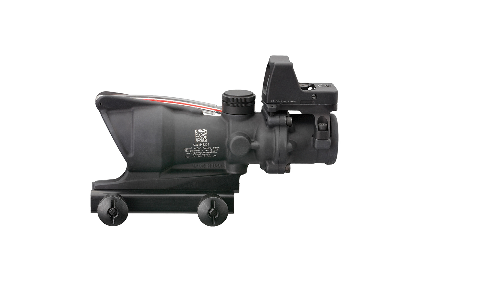 Trijicon ACOG/RMR Combo - 4x32 with Dual Illumination - Red