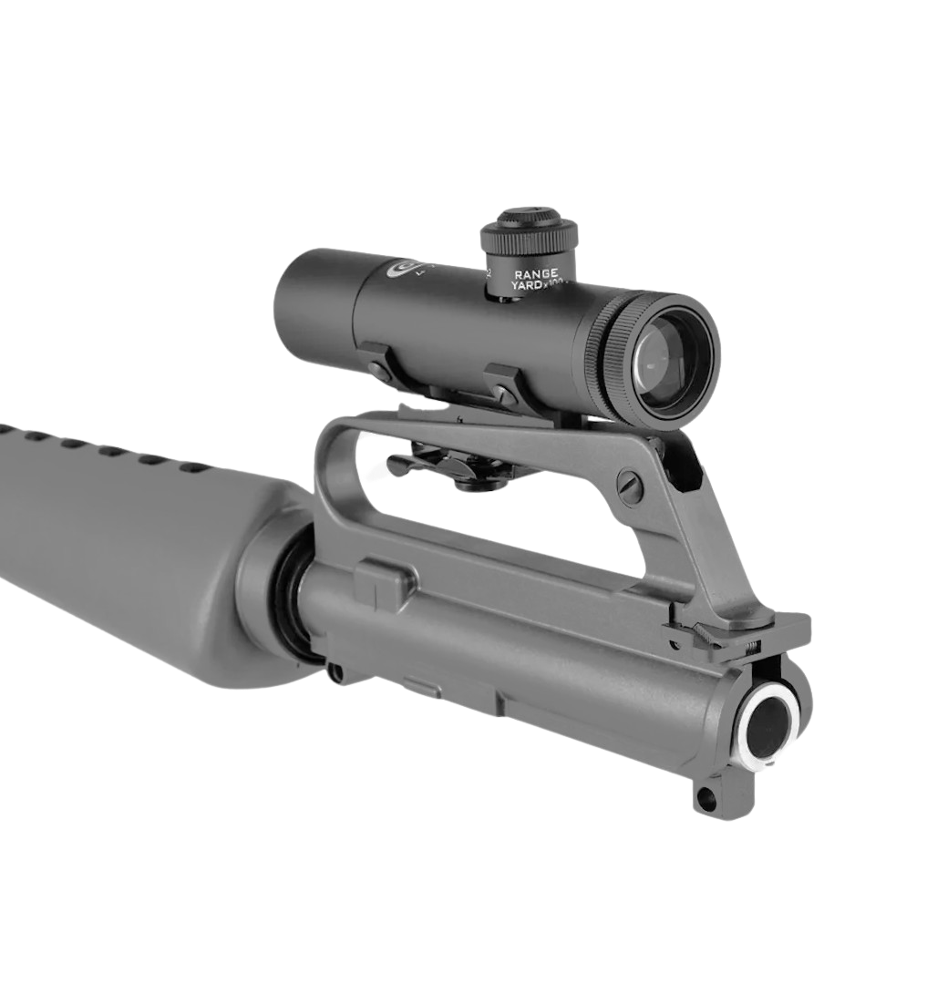 Colt Retro AR15 CARRY HANDLE SCOPE レプリカ BROWNELLS Retro AR15 キャリングハンドル 4倍スコープのレビュー