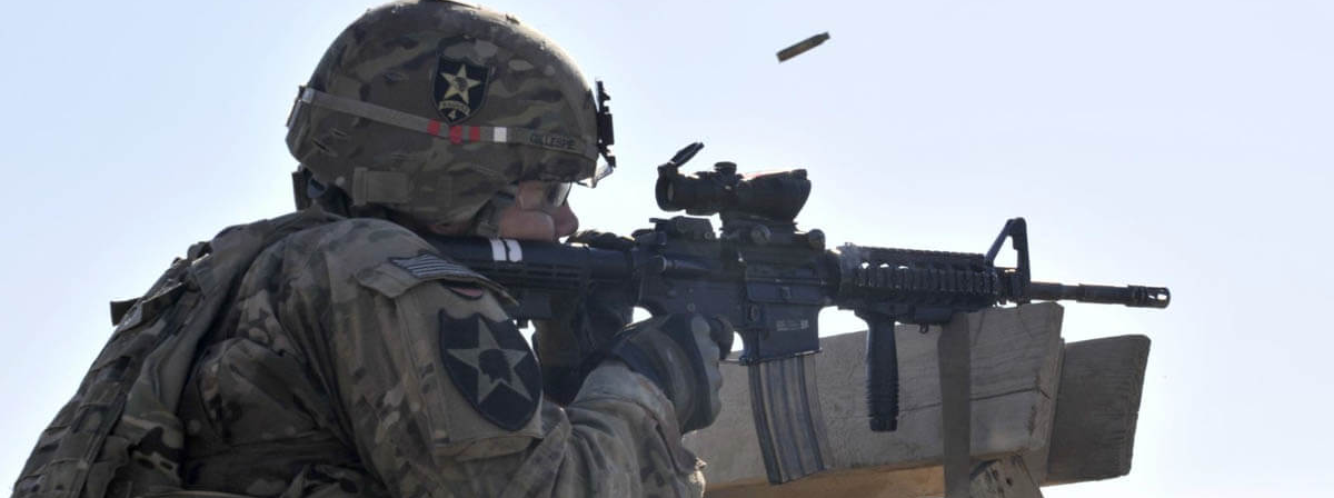 M4A1 with Troy RAS Battlerail