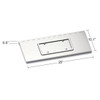 Stainless Steel Single License Plate W/ Swing Plate For Kenworth W900B, W900L