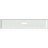 20 Inch Chrome Steel Texas Square Bumper With Mounting And Tow/Hitch Holes 11 M1 Millennium Light Holes For Freightliner Fld Classic, 1200 Series 2002-2007