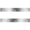 Stainless Steel Cab Panels W/ 10 P3 Light Holes, Block Heater Plug For Kenworth T800, W900