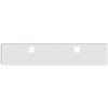 18 Inch Chrome Boxed End Bumper With Step Holes For Freightliner Classic 120, Xl 132 Day Cab