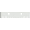 18 Inch Chrome Rolled End American Eagle Bumper With Hook Holes , 4 Oval And 8 - 2 Inch Round Light Holes