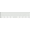 18 Inch Chrome American Eagle Bumper With 8 Oval Light Holes For Freightliner Classic 120, Xl 132 2008 - 2010