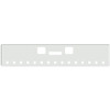 20 Inch Chrome American Eagle Bumper With Tow, Step, 15 - 2 Inch Round Light Holes