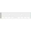 18 Inch Chrome 45 Degree Mitered End Roadrunner Bumper With Tow, 8 Oval Light Holes For International 9900I, Ix
