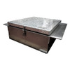 Merritt Aluminum In Frame Tool Box 22 X 9 X 24 Inch, W/ Smooth Door