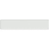 18 Inch Chrome American Eagle Square End Bumper With Mounting And 35 Rnd 3/4 Inch Light Holes For Kenworth W900A