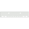 18 Inch Chrome Texas Boxed End Bumper With Tow, 4 Oval, 8 Round 2 Inch And Rnd 2 Inch Light Holes For Kenworth W900A