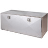 Aluminum Tool Box, 18 x 17 3/16 x 18 Inch W/ Smooth Single Door & Bullet Style Hinge