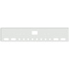 20 Inch Chrome Texas Boxed End Bumper With Tow, 4 Oval And 8 Rnd 2 Inch And Rnd 5/8 Inch Light Holes For Peterbilt 357 SFA, 378 SFA, 379