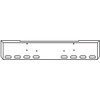 18 Inch Chrome American Eagle Bumper With 8 Oval Light Holes
