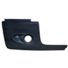 Black Plastic Bumper End W/ 1 Light Cutout For Freightliner Century 120 Passenger Side