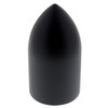 33MM X 3.75 Inch Black Thread-On Bullet Nut Cover Without Flange