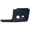 Black Plastic Bumper End W/ 2 Light Cutouts For Freightliner Century 120 Driver Side