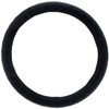 20 Inch Black Leather Steering Wheel Cover