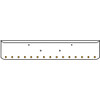 20 Inch Chrome Texas Rolled End Bumper Kit With Bolt Holes And 15 Round 2 Inch Amber-Clear 9 Diode Lights With Visors For Peterbilt 365, 367, 388, 389, 567 2007 - Current