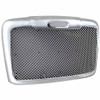 Chrome Mesh Grille With Bug Screen And Logo Mount For Freightliner Cascadia 113/125