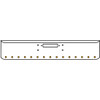 22 Inch Chrome Texas Rolled End Bumper Kit With Center Tow Hole And 15 Round 2 Inch Amber-Clear Mirage Lights With Visors For Western Star Constellation, Heritage
