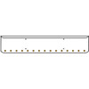 20 Inch Chrome Texas Rolled End Bumper Kit With Mount Holes And 15 Rnd 2 Inch Amber Mirage Lights With Visors For Western Star 4700 Sf 2013 - Current