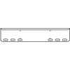 22 Inch Chrome Texas Rolled End Bumper With 6 Oval Light Holes For Western Star 4700Sf