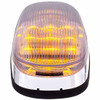 Grakon 2000 Style 19 Diode Amber LED Clear Lens Cab Light W/ Chrome Base
