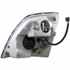 Blackout Headlight W/ Chrome Plated Inner Housing - Passenger Side - For Volvo VNL Gen II