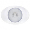 5 LED Small Oval M3 GloLight W/ Chrome Bezel - Amber LED/ Clear Lens