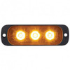 3 High Power LED Super Thin Warning Light - Amber