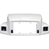 Fiberglass Hood W/ 46.5 Inch Centerline & Fenders By Jones Performance Replaces A17-12792-005, A17-14024-009 Fits  Freightliner FL70 & FL80 School Bus