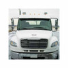 13.5 Inch Stainless Steel Drop Visor Fits Freightliner M2, 108SD, 114SD