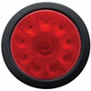 10 LED 4 Inch Stop. Turn And Tail Light Kit, Red LED/ Red Lens