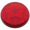 10 LED 4 Inch Stop. Turn And Tail Light - Red LED/ Red Lens
