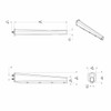 30 Inch Heavy Duty Spring Loaded Mud Flap Hanger Stainless Steel W/ 2 Inch Bolt Pattern