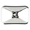 2 Inch 8 1/ Stainless Steel Rectangle Convex Spot Mirror With Center Mount