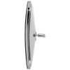 2 Inch 8 1/ Stainless Steel Rectangle Convex Spot Mirror With Center Mount