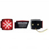 Over 80 Inch Wide LED Submersible Combination Tail Light Kit - Red LED / Red Lens