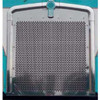 4 Inch Stainless Steel Punched Grill With Small 1/ Circle Cutouts For Kenworth K100