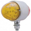 34 LED Reflector Watermelon Double Face Light - Amber / Red LED