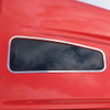 Stainless Steel Sleeper Window Trim For Kenworth T680