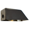 Stainless Steel Angled Light Bracket With Watermelon Light Hole- Pair