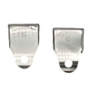 Stainless Steel Angled Down Mirror Bracket For Stud Mount Watermelon Light