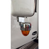 Stainless Steel Angled Down Mirror Bracket For Stud Mount Watermelon Light
