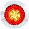 1 1/4 Inch 6 LED Dual Function Light - Red LED/ Red Lens
