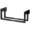 Bawer Black Steel Adjustable Tool Box Brackets - Cradle Style