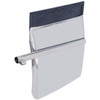 Stainless Steel Quarter Fender W/ Tube Bracket, Internal Mounting System, 24 x 27 Inch