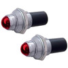 Red Mini Pilot Light With 3/8 Inch Mounting Holes, 2 Pack
